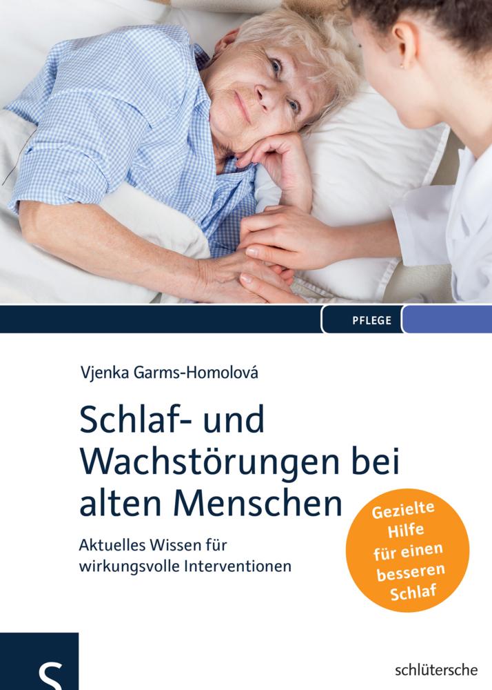 Buchcover: Schlaf- und Wachstörungen bei alten Menschen