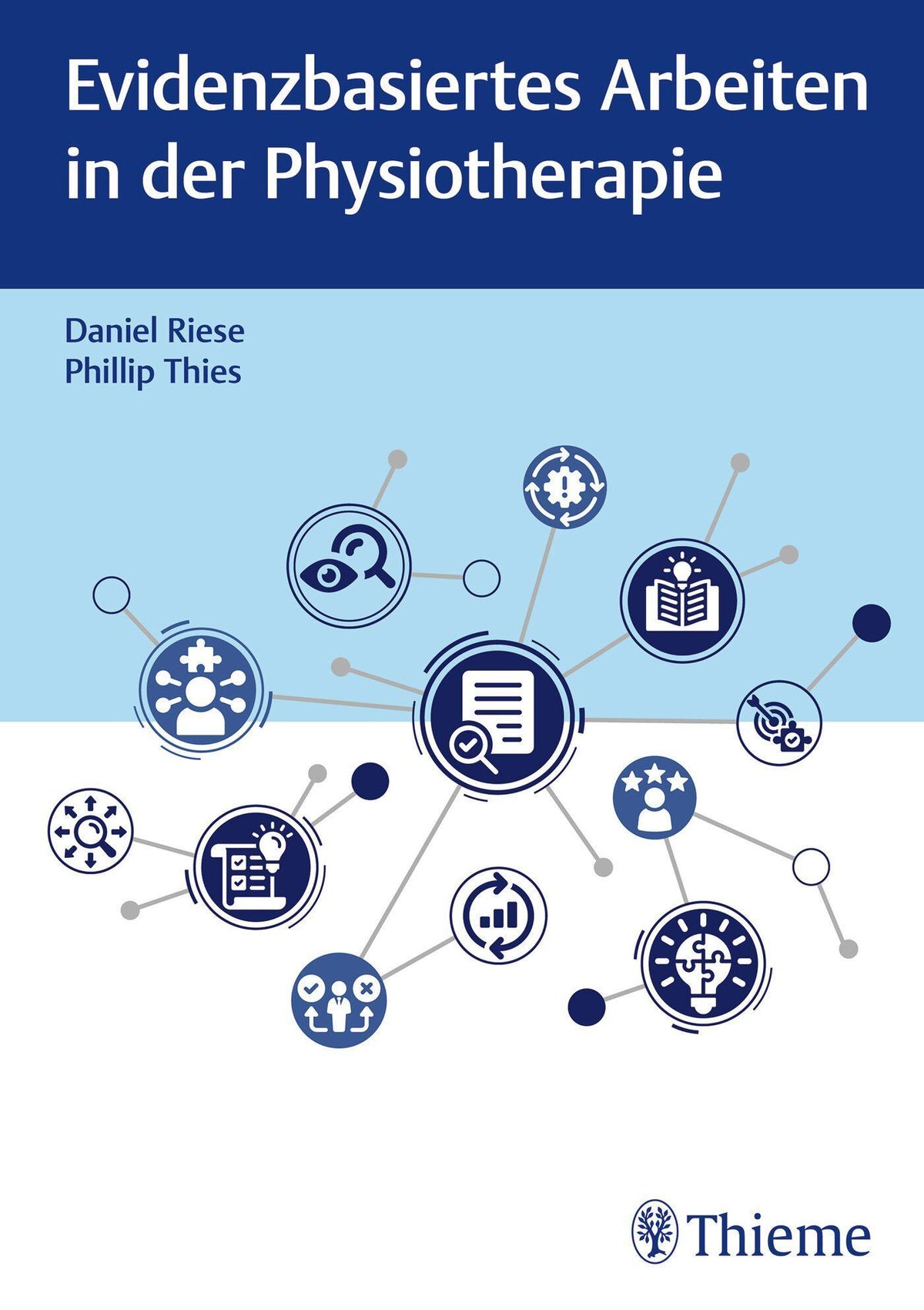 Buchcover: Evidenzbasiertes Arbeiten in der Physiotherapie