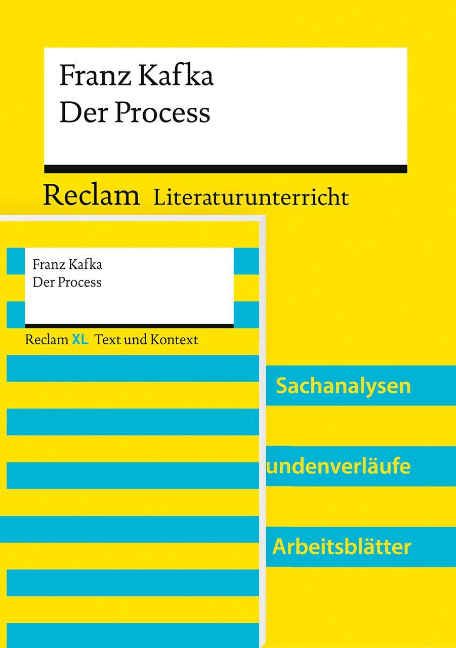 Paket für Lehrkräfte \"Franz Kafka: Der Process\" (Textausgabe und Lehrerband). 2 Bände eingeschweißt