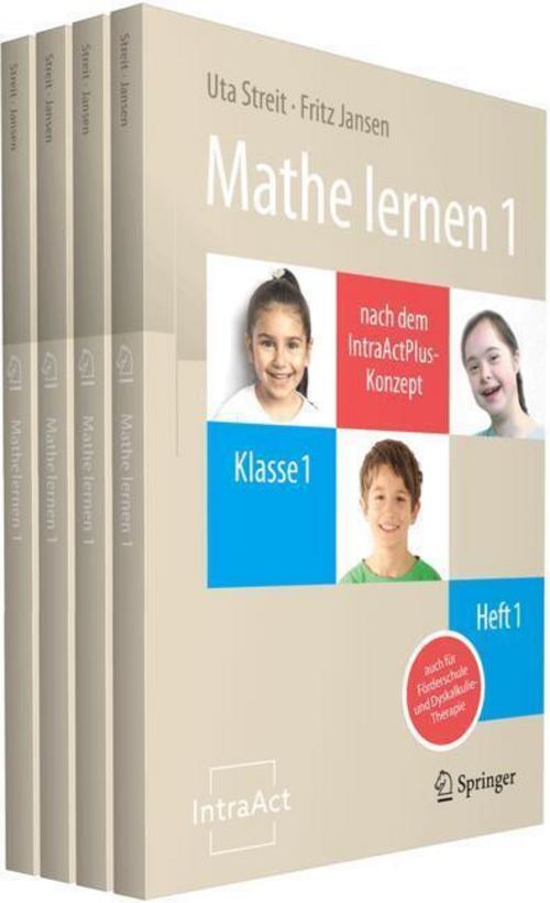 Mathe lernen 1 nach dem IntraActPlus-Konzept, m. 4 Buch