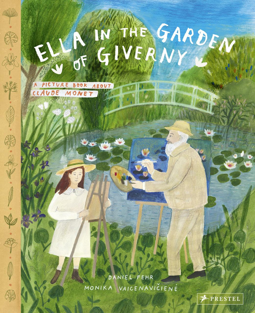 Ella in the Garden of Giverny