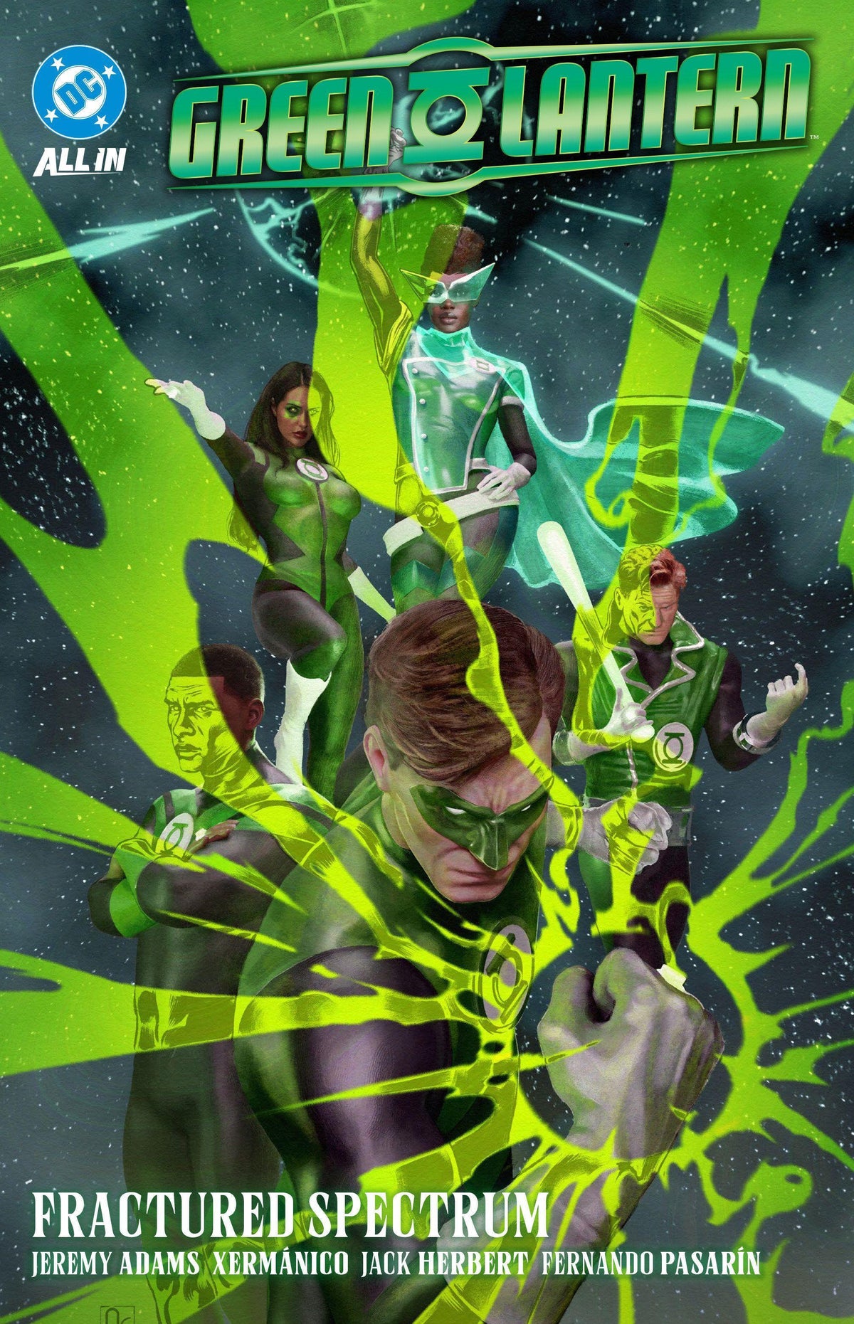 Buchcover: Green Lantern Vol. 5: Fractured Spectrum