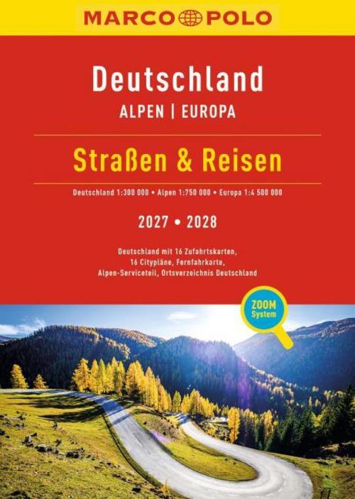 MARCO POLO Straßen & Reisen 2027 / 2028 Deutschland 1:300.000