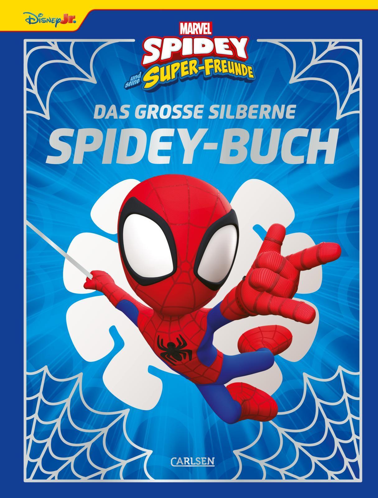 Marvel: Das große silberne Spidey-Buch: Vorlesebuch mit 5-Minuten-Geschichten zu Spidey | Vorlesebuch für Jungen und Mädchen ab 4 Jahren mit dem ... (Die großen goldenen Bücher von Disney)