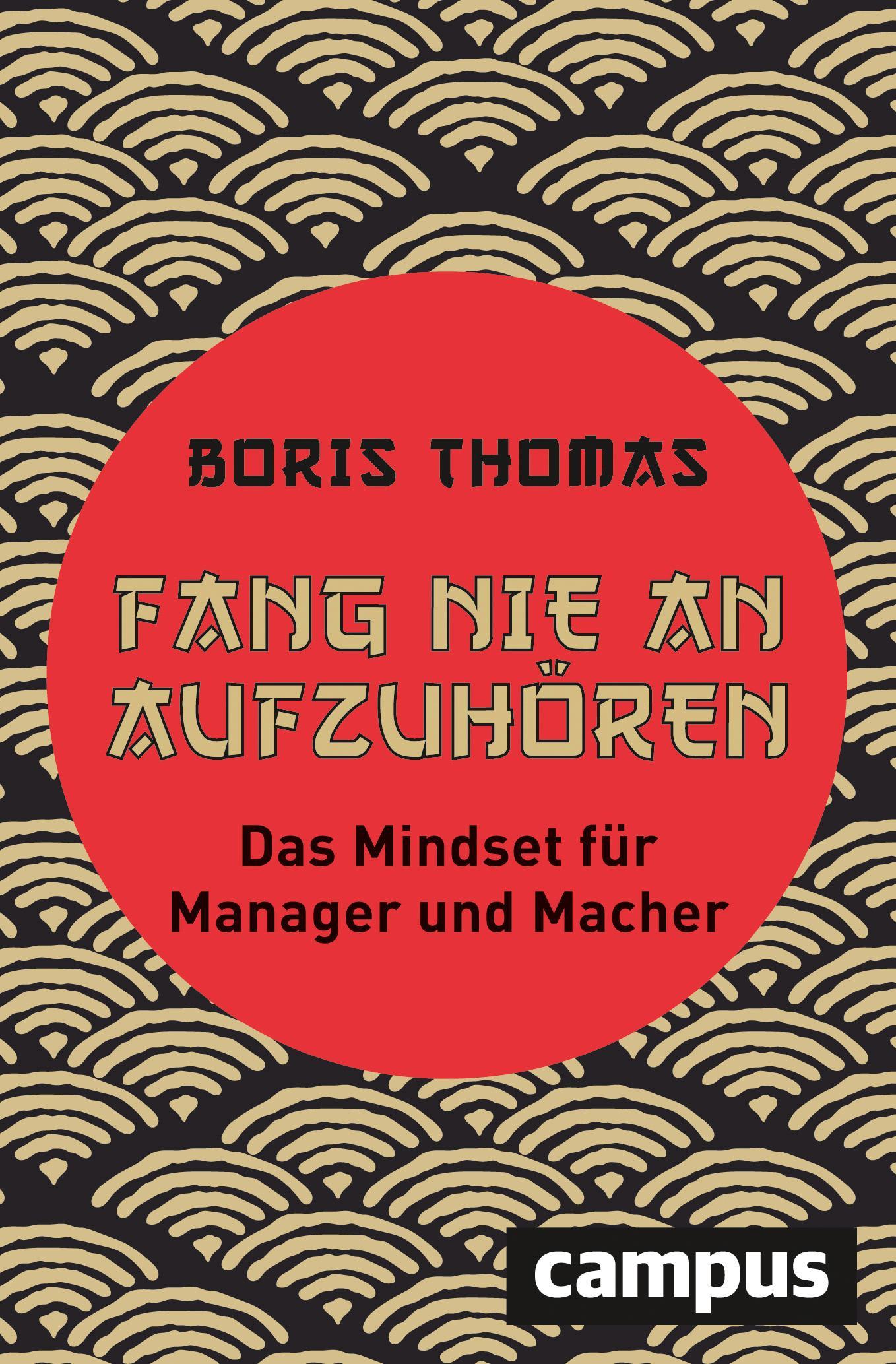 Buchcover: Fang nie an aufzuhören