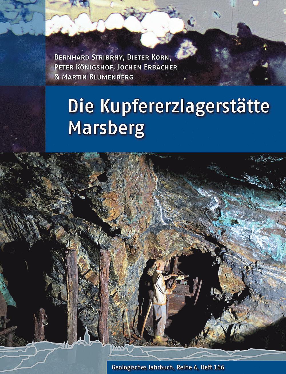 Buchcover: Die Kupfererzlagerstätte Marsberg