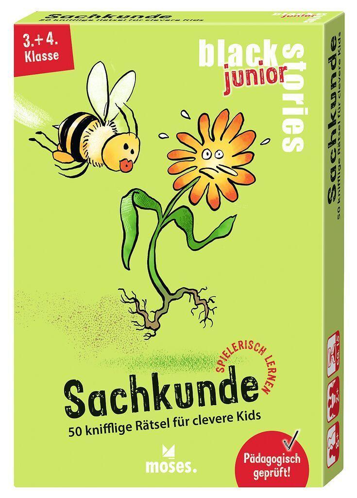 Buchcover: black stories junior Spielerisch lernen Sachkunde