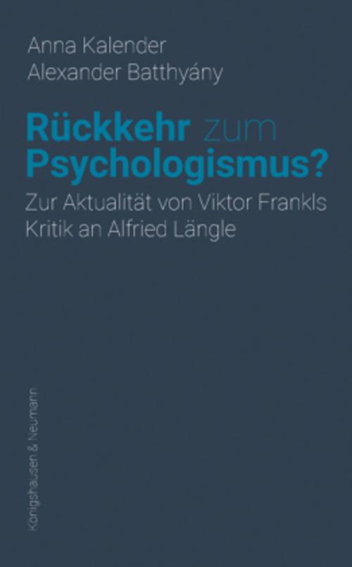 Rückkehr zum Psychologismus?