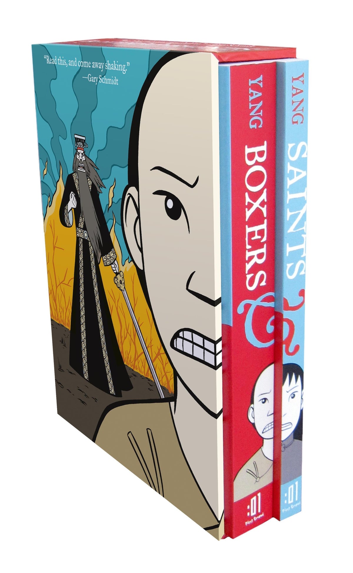 Buchcover: Boxers & Saints Boxed Set