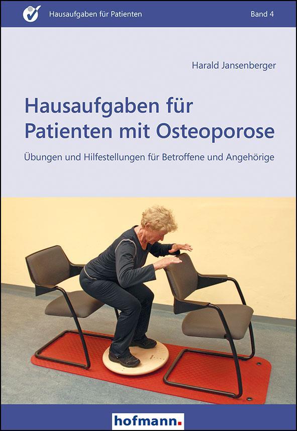 Buchcover: Hausaufgaben für Patienten mit Osteoporose