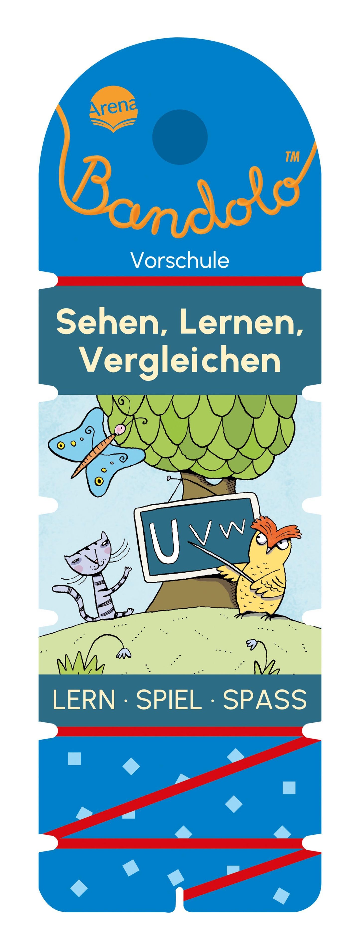 Bandolo. Sehen, Lernen, Vergleichen: Lernspiel mit Lösungskontrolle für Kinder ab 5 Jahren