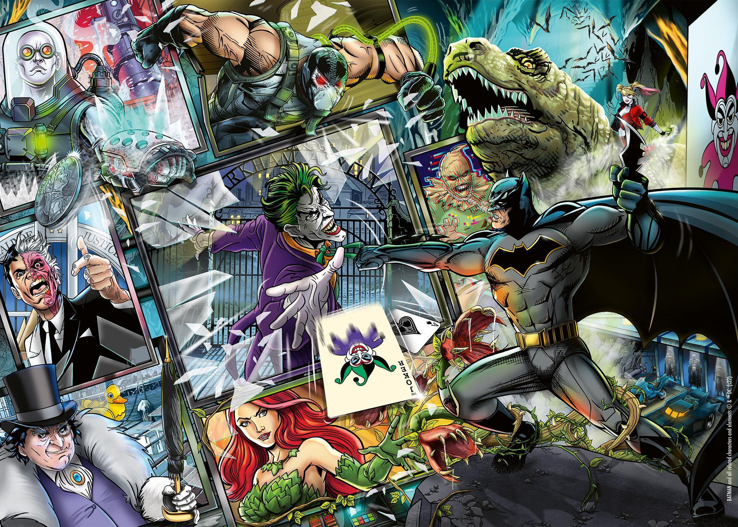 Erwachsenenpuzzle 1000 Teile - DC Comics - Batman
