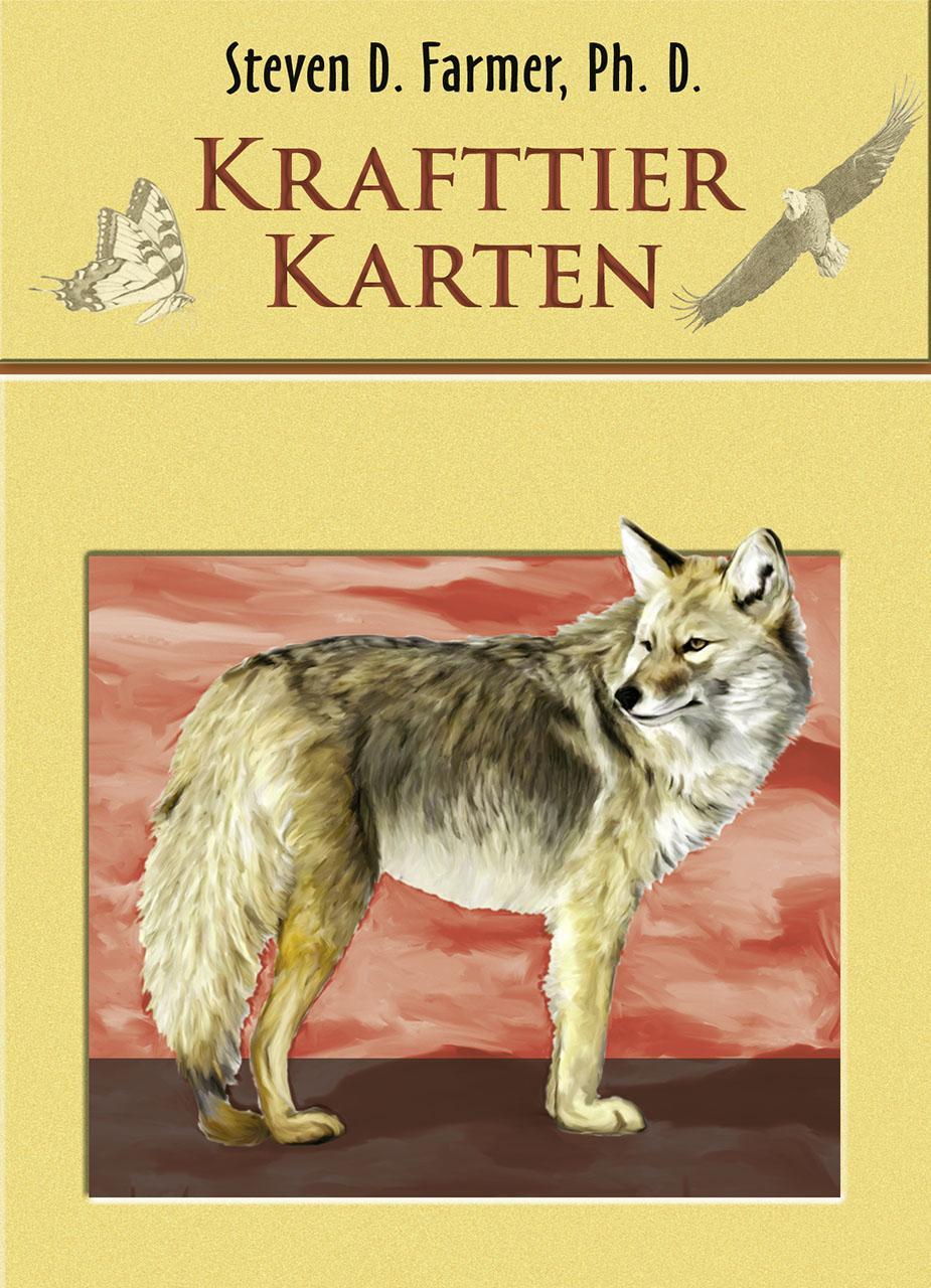 Buchcover: Krafttier Karten. 44 Karten mit Anleitung (Geschenkartikel), m. 1 Buch