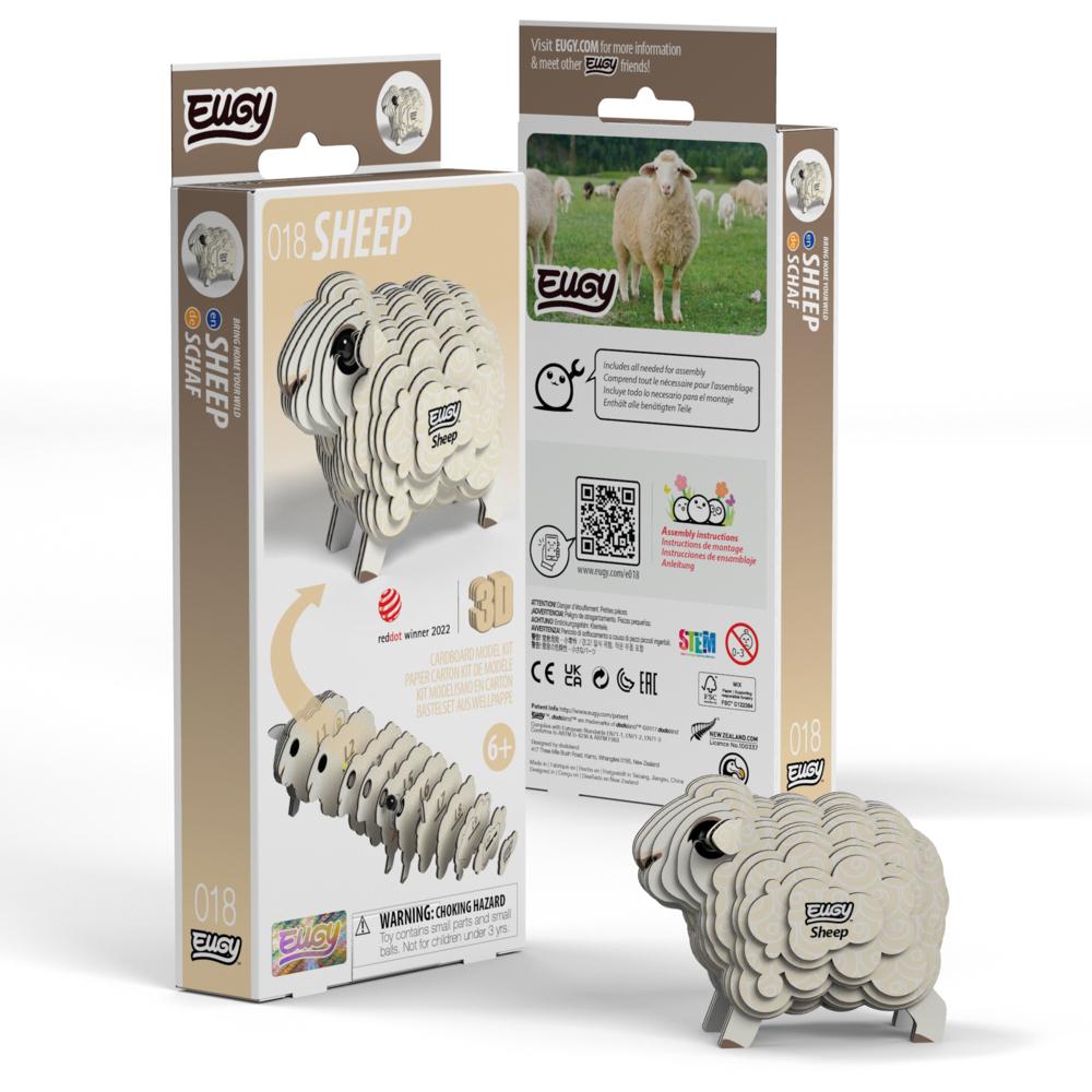 EUGY 3D-Bastelset Schaf