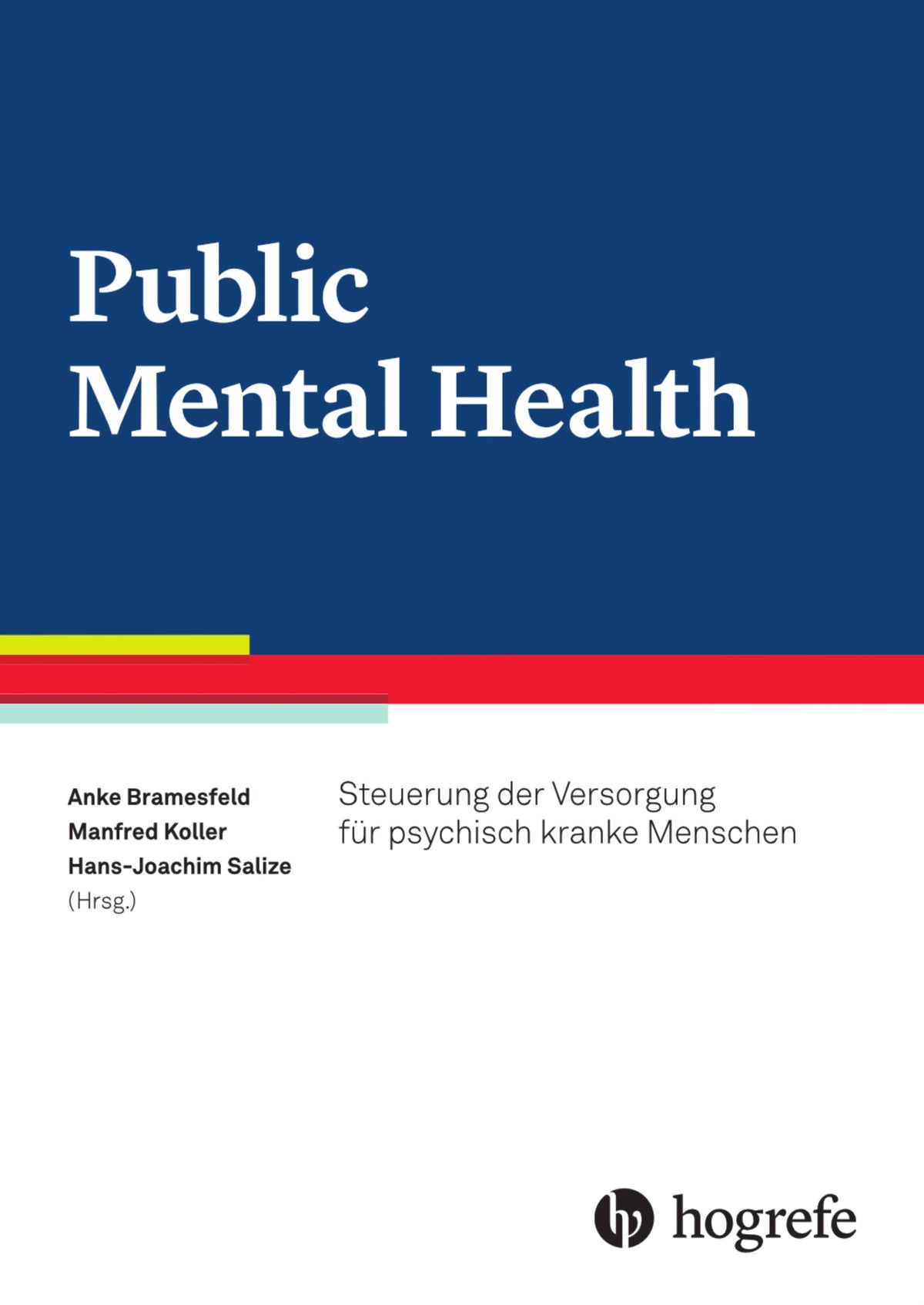 Buchcover: Public Mental Health