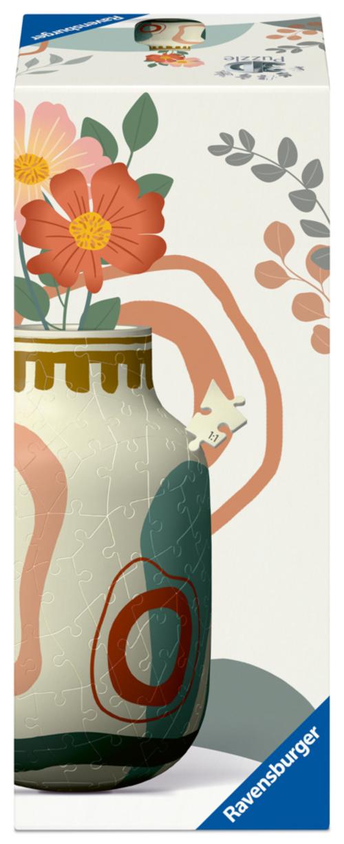 Buchcover: 3D Puzzle Vase Organic Beige