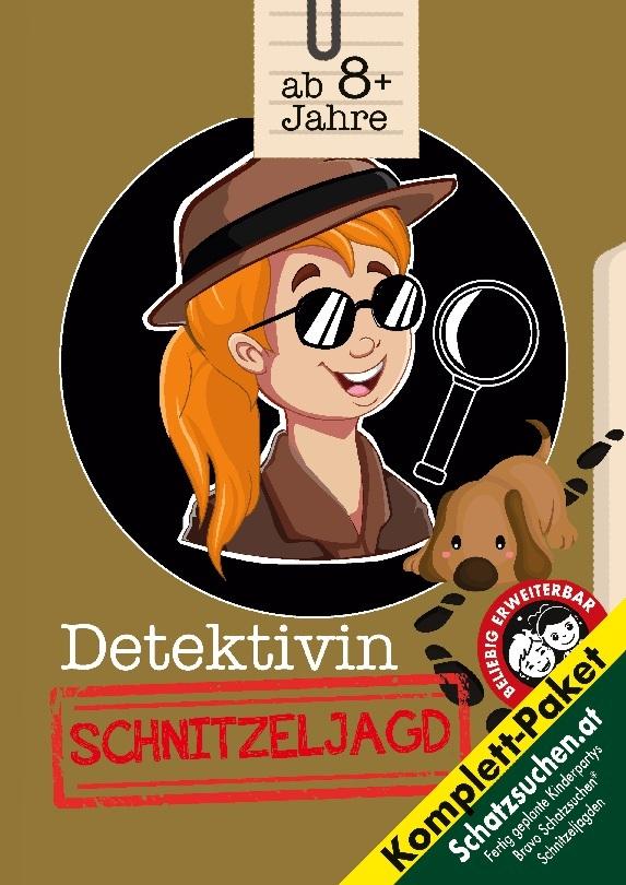 Detektivinnen Schnitzeljagd Schatzsuche Mädchen Kindergeburtstag ab 8 Jahre (Grundschüler)