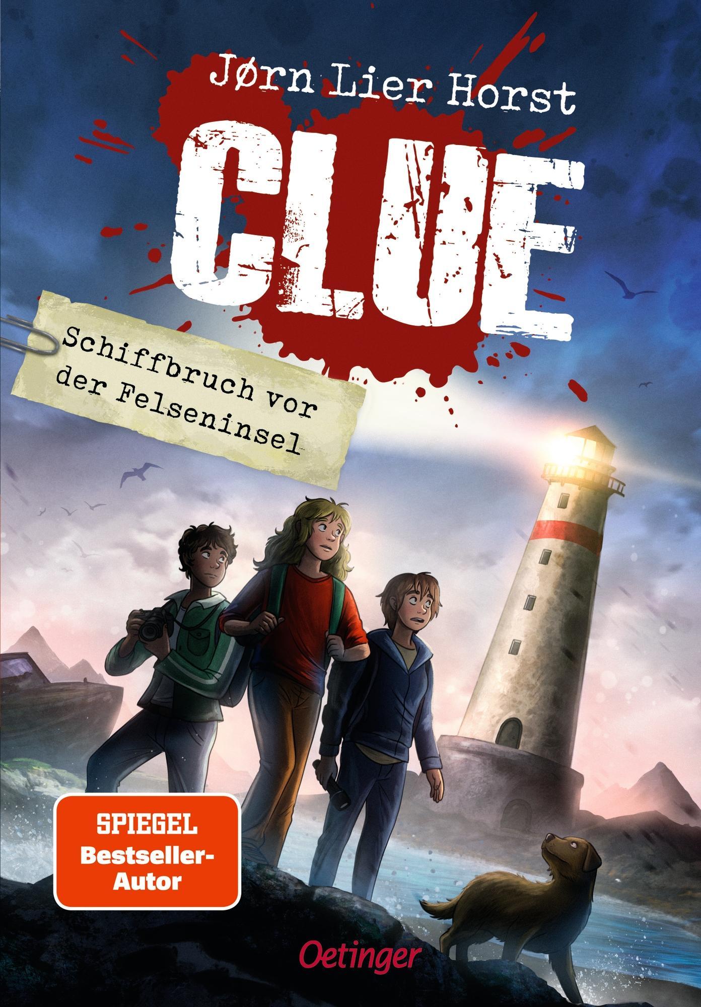 Lier Horst, Jørn/CLUE 1. Schiffbruch vor der Felseninsel