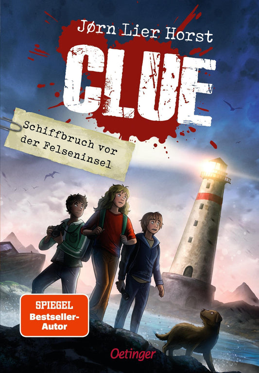 Lier Horst, Jørn/CLUE 1. Schiffbruch vor der Felseninsel