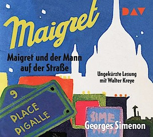 Maigret und der Mann auf der Straße,2 Audio-CDs