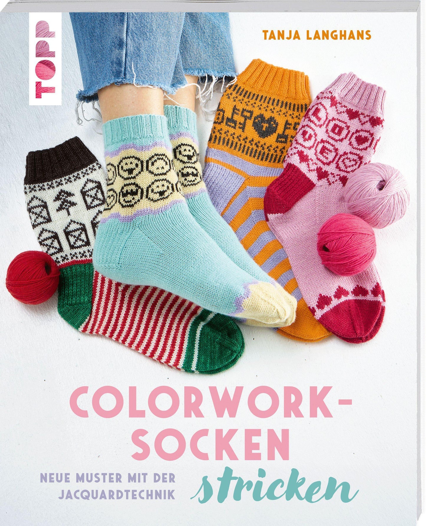 Langhans, Tanja/Colorwork-Socken stricken