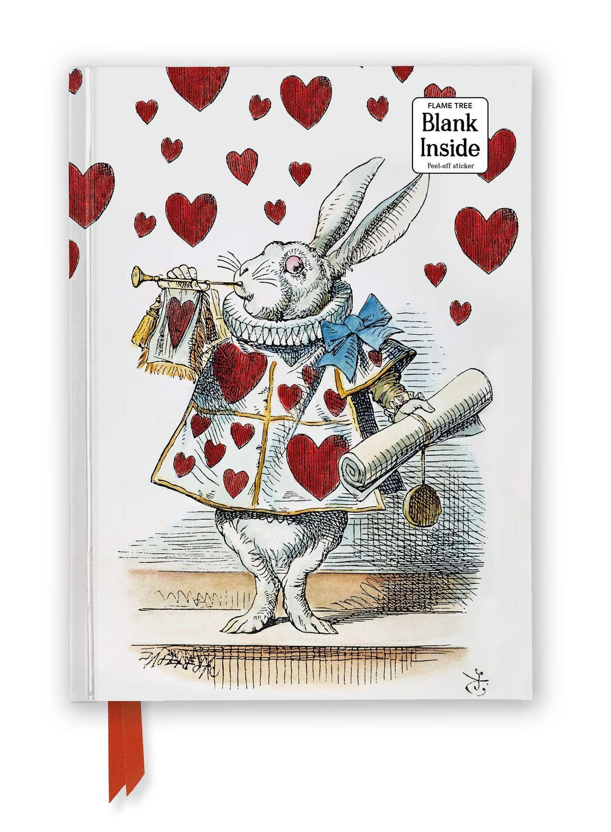 Buchcover: Alice's Adventures in Wonderland: White Rabbit (Foiled Blank Journal)