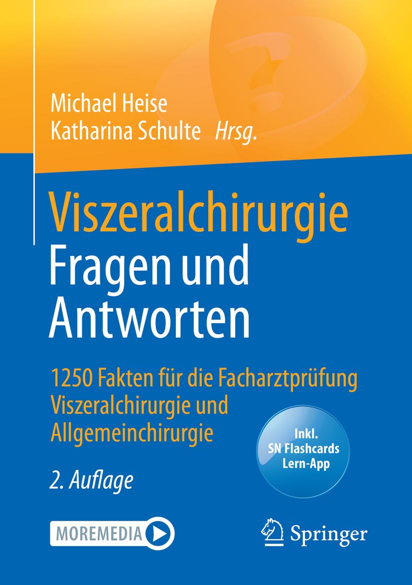 Buchcover: Viszeralchirurgie Fragen und Antworten
