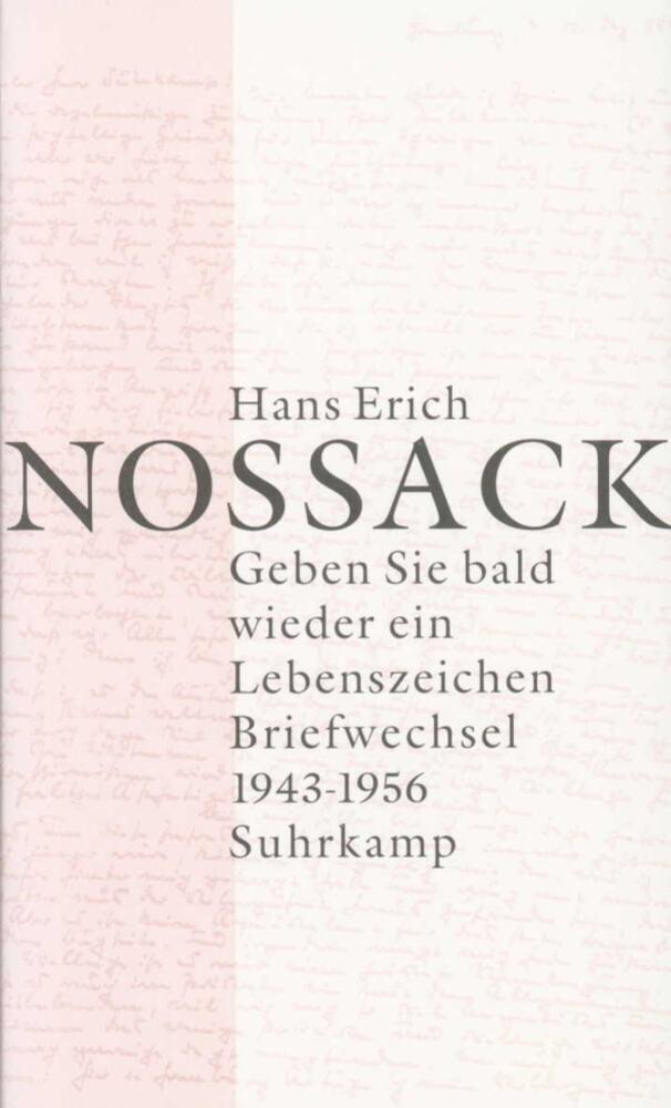 Geben Sie bald wieder ein Lebenszeichen, 2 Teile