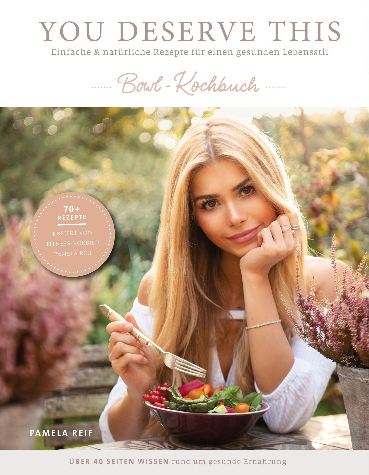 You deserve this. Bowl-Kochbuch.