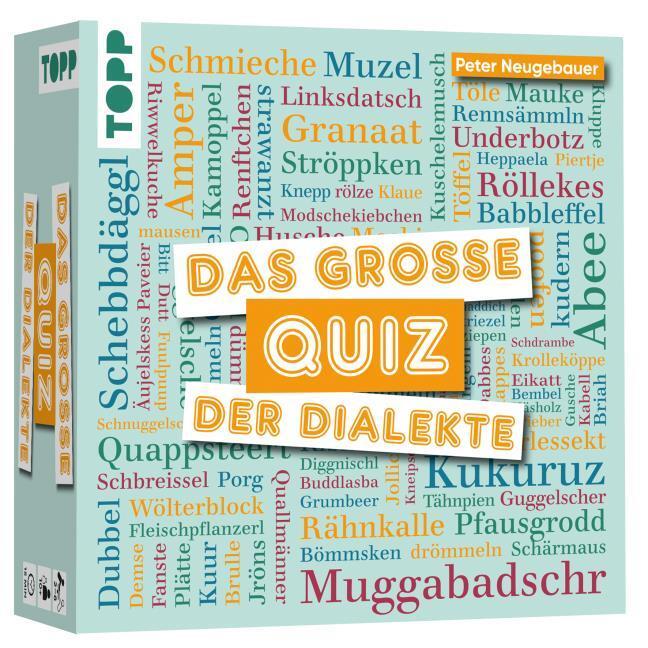 Buchcover: Das große Quiz der Dialekte
