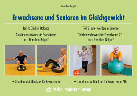 Buchcover: Erwachsene und Senioren im Gleichgewicht