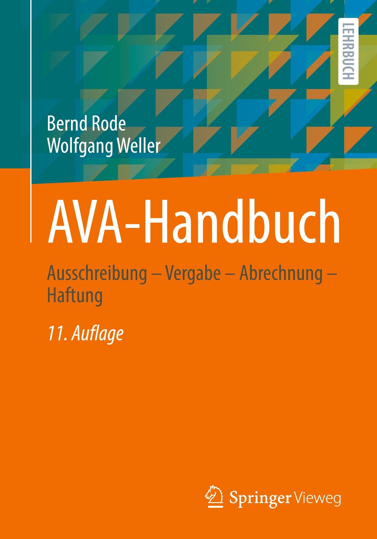 Buchcover: AVA-Handbuch