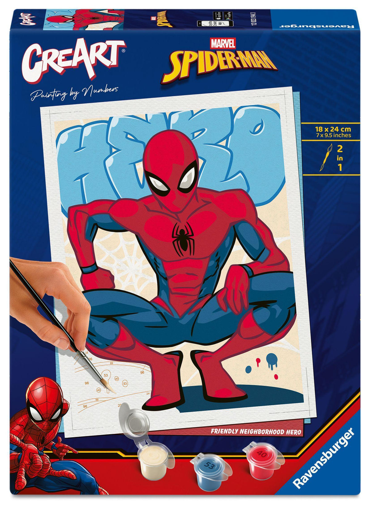 Buchcover: CreArt Adults Trend Marvel Der ultimative Spider-Man - Held der Nachbarschaft
