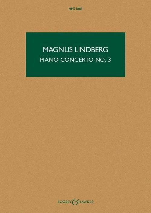 Lindberg: Piano Concerto No. 3, Hps 1801 Study Score