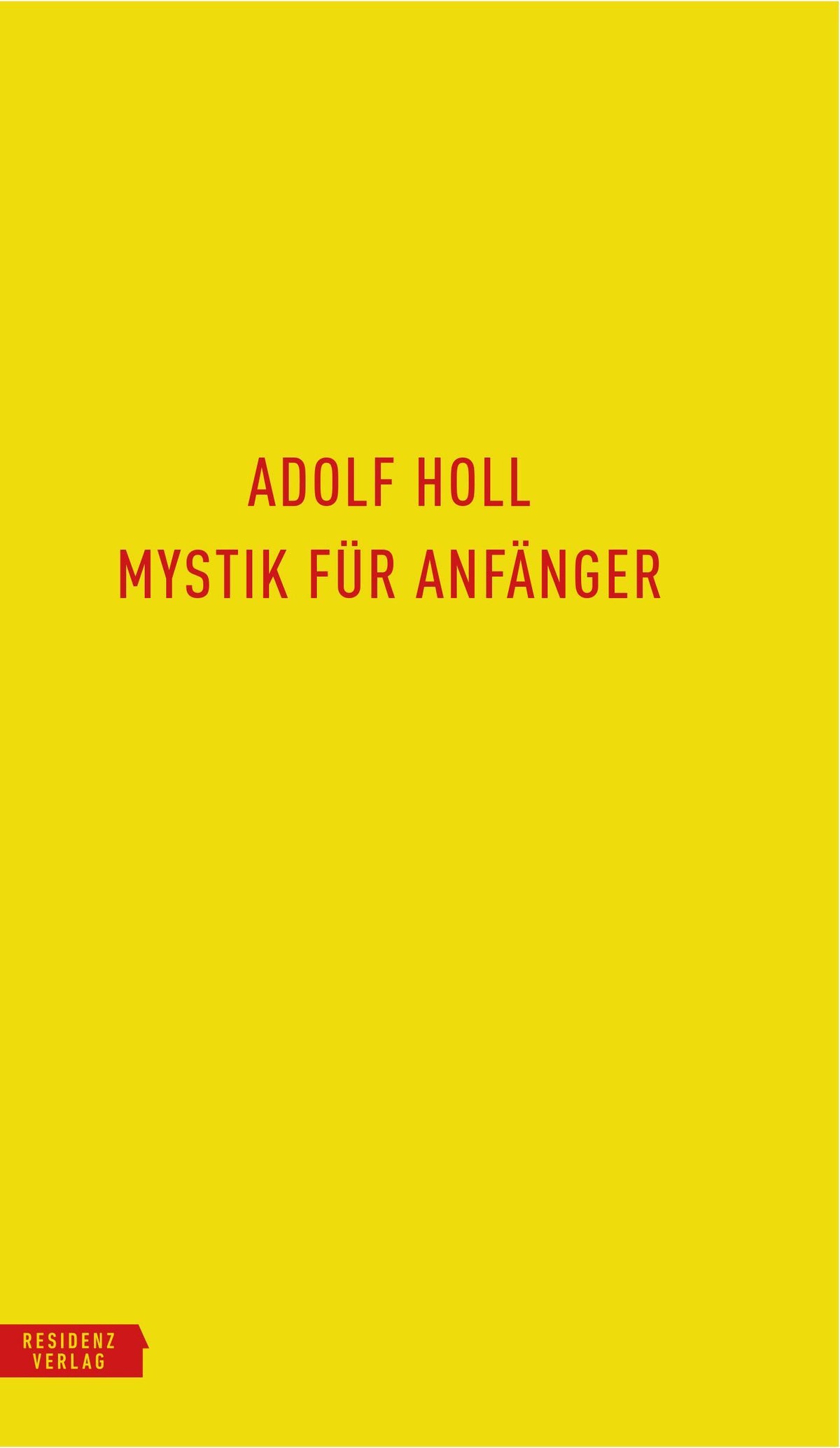 Buchcover: Mystik für Anfänger