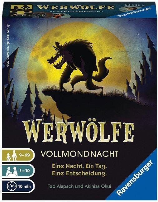 Buchcover: Werwölfe Vollmondnacht