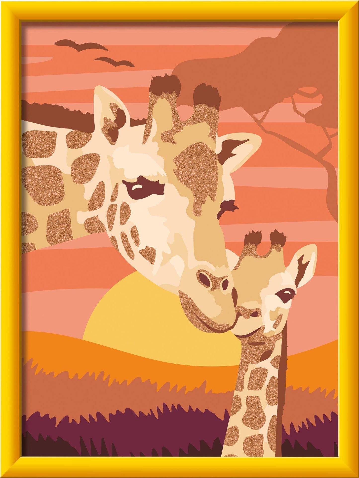 CreArt - Giraffe mit Baby