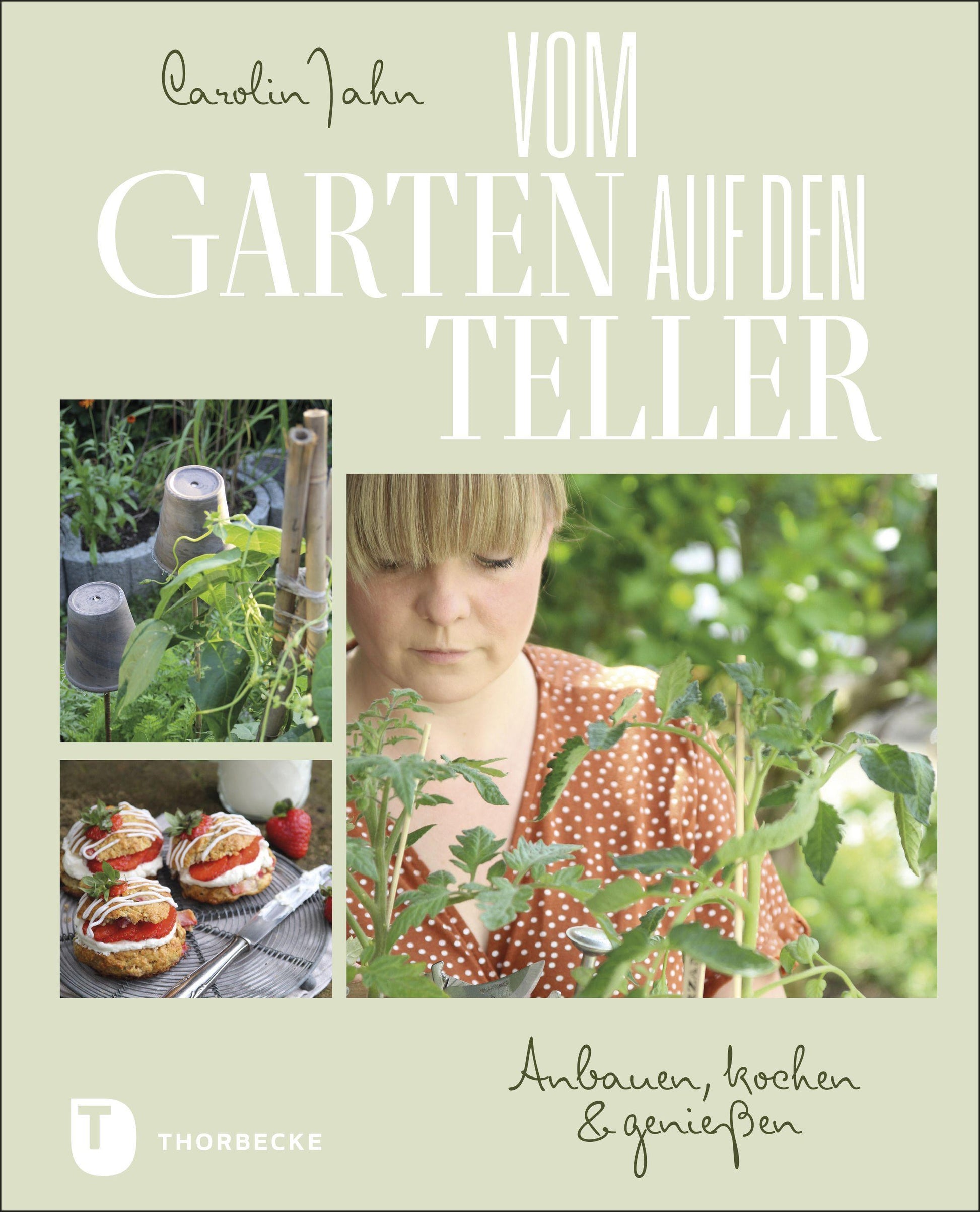 Buchcover: Vom Garten auf den Teller