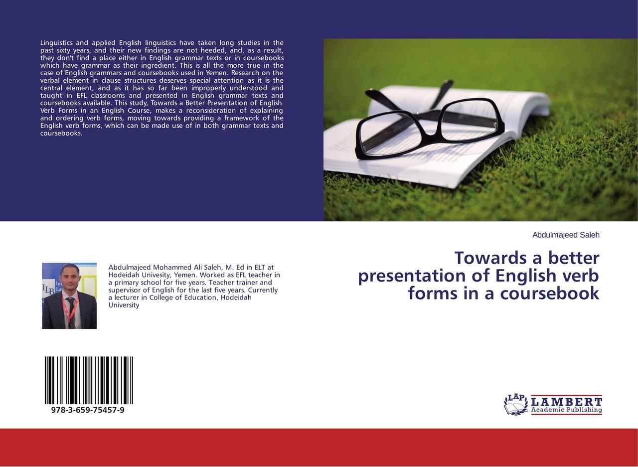 Towards a better presentation of English verb forms in a coursebook