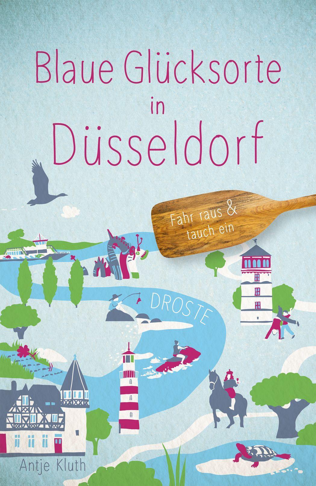 Kluth, Antje/Blaue Glücksorte in Düsseldorf