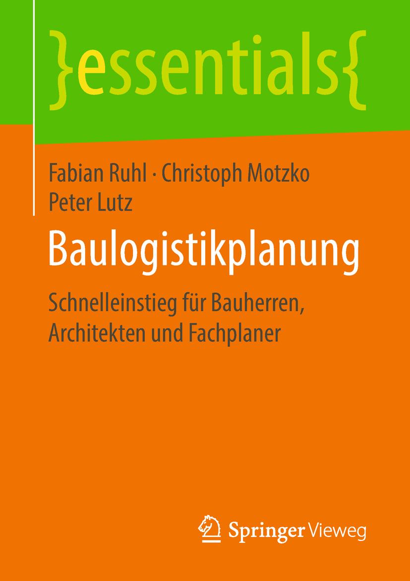 Buchcover: Baulogistikplanung