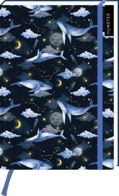 Buchcover: myNOTES Notizbuch A5: Cosmic Whale