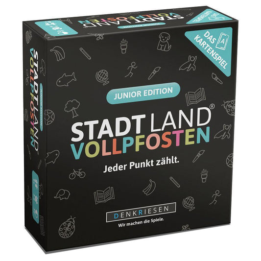 Stadt Land Vollpfosten® - Junior Edition: Das Kartenspiel