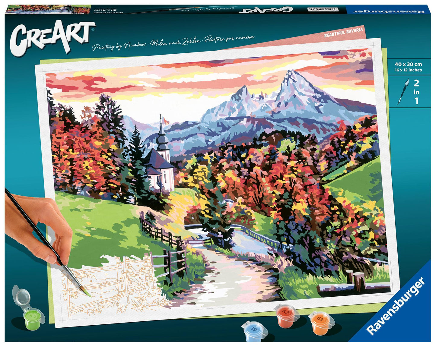 CreArt Adults Premium - Wunderbares Bayern