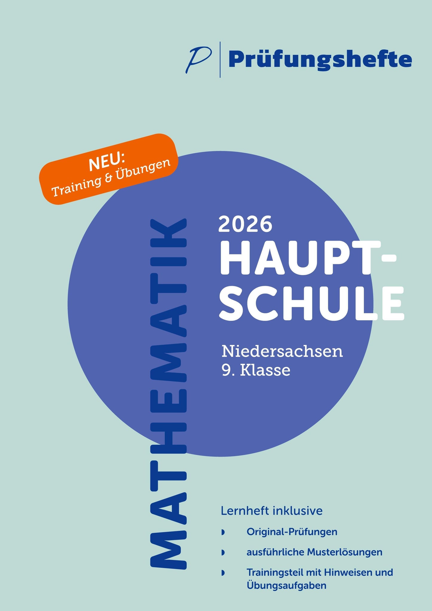 Prüfungsheft & Training - 2026 Mathematik Hauptschule 9. Klasse - Niedersachsen - Original-Prüfungen und Lösungen