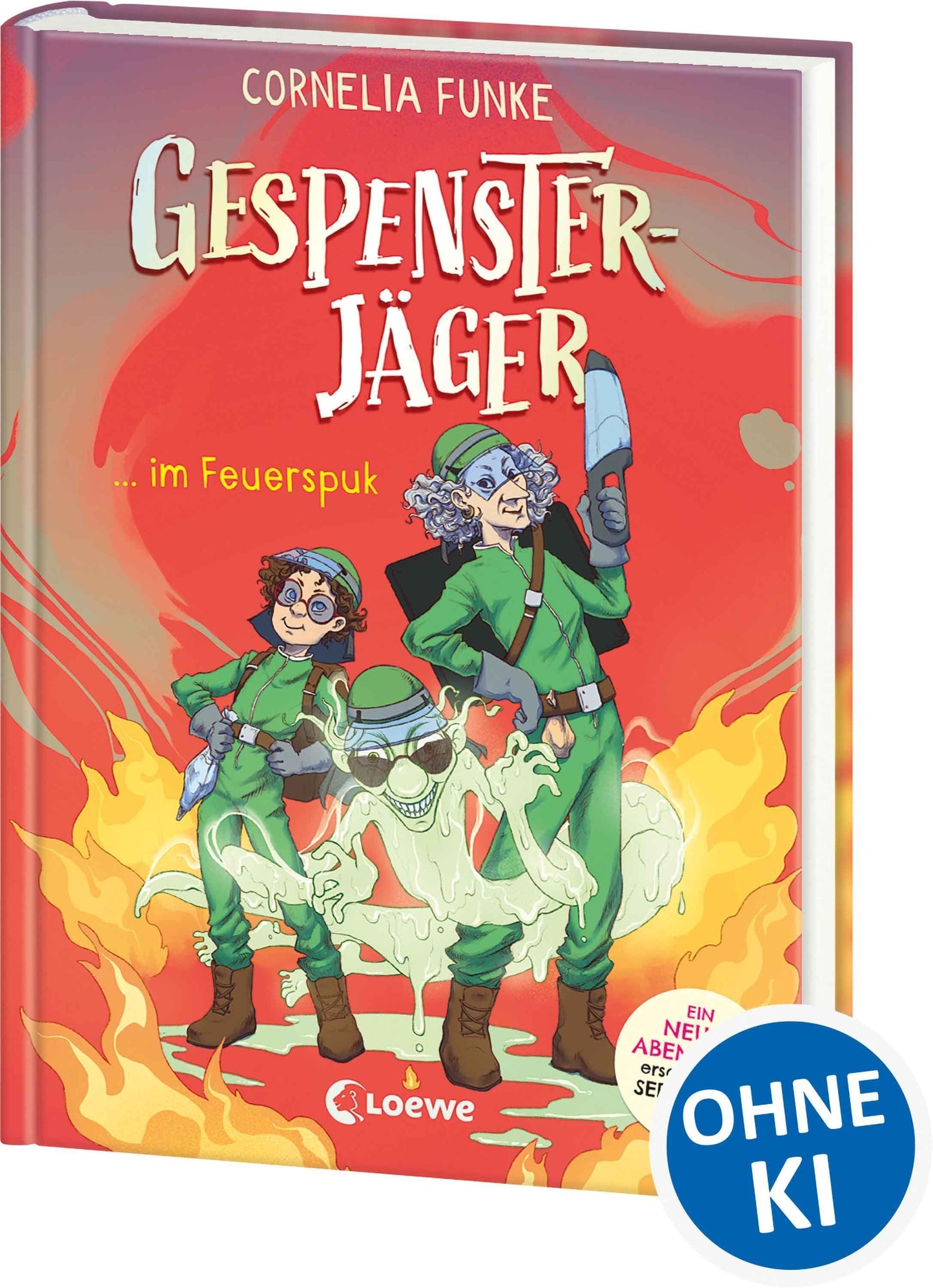 Funke, Cornelia/Gespensterjäger im Feuerspuk (Band 2) - Mit 8 neu illustrierten Farbseiten