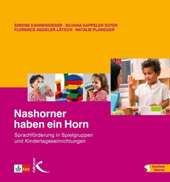 Nashorner haben ein Horn