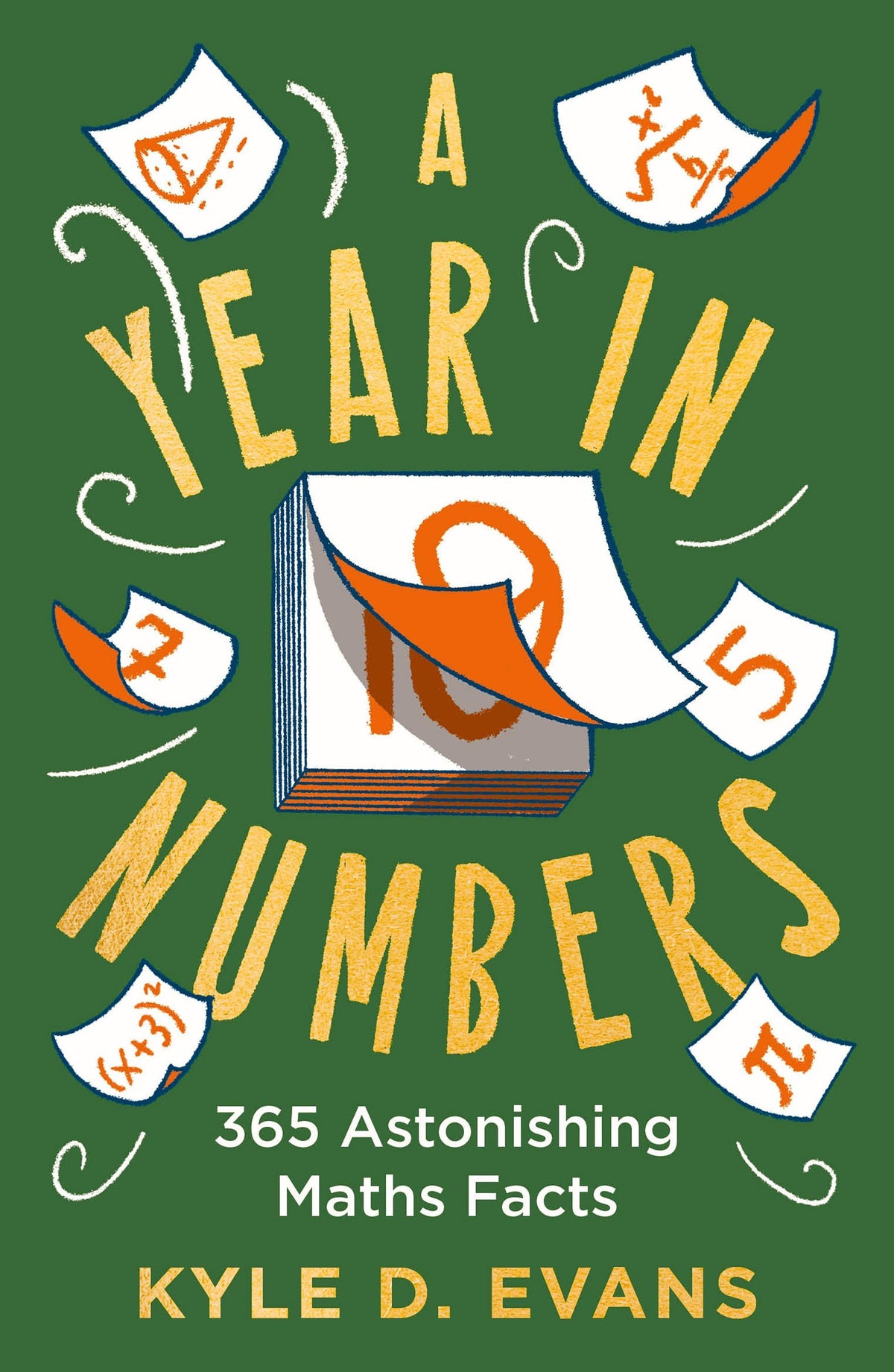 Buchcover: A Year in Numbers