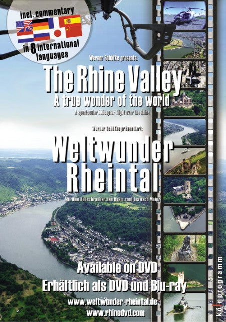 The Rhine Valley - A True Wonder of the World,1 DVD