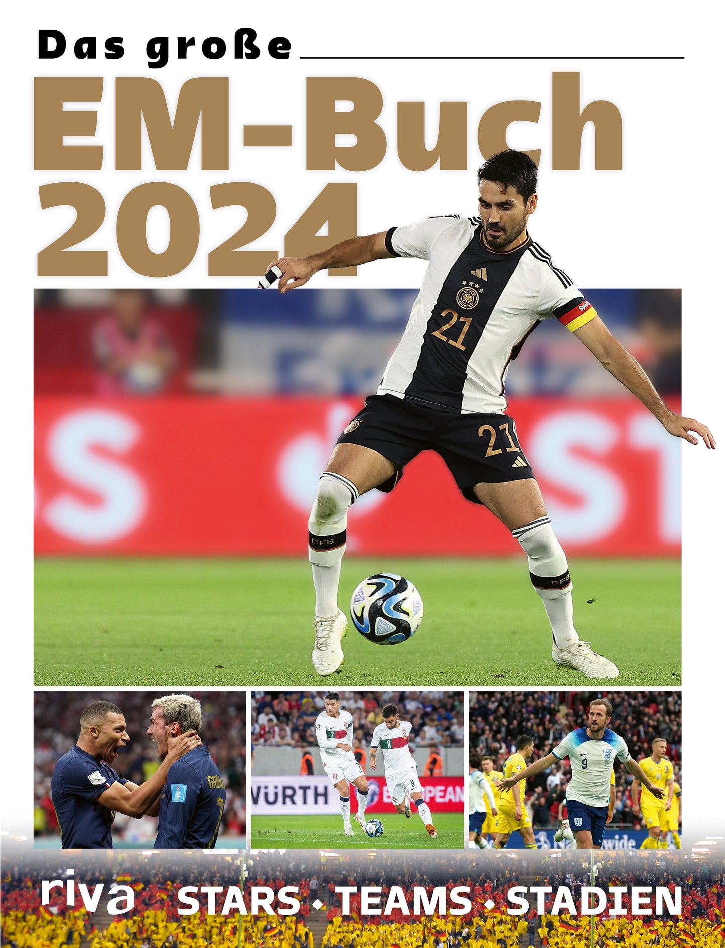 Buchcover: Das große EM-Buch 2024
